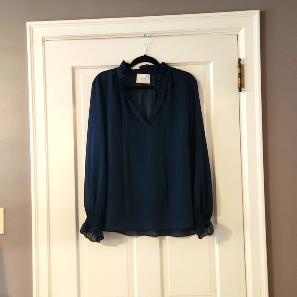 Just female ruffle blouse